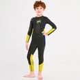 thumbnail image 4 of Soidarity DIVE SAIL Neopreno Niños Traje de buceo Cuello 2.5mm UPF 50 Mantener caliente Deportes acuáticos Snorkeling Playa Jugar Traje de Deportes acuáticos Gris L Soidarity OD003304-03, 4 of 6