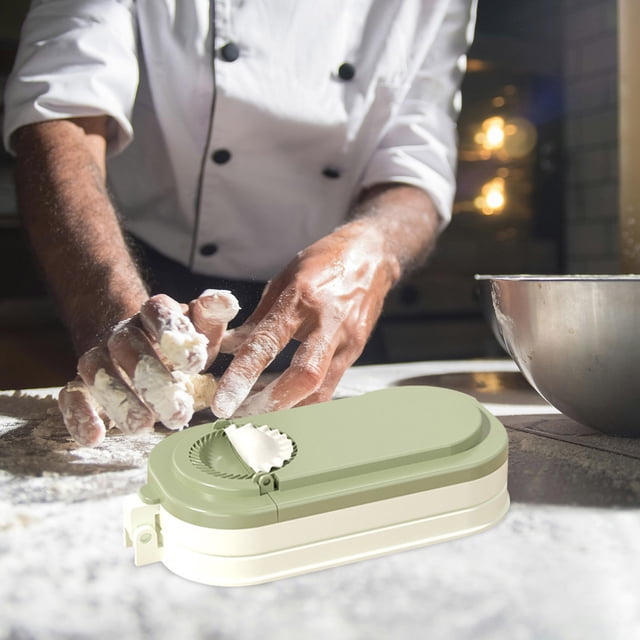 unbranded Para De Dumpling Multifuncional Con Caja Para Guardar Fácil Y Alta Durabilidad Verde