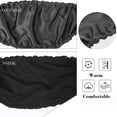 thumbnail image 3 of Ludlz Mens Adjustable Facial Hair Apron Guard Bonnet Beard Rag For Big Beards Men Big Bandana Anti-stick Rice Beard Cover Anti-dirty Apron Guard Bib Gift, 3 of 7