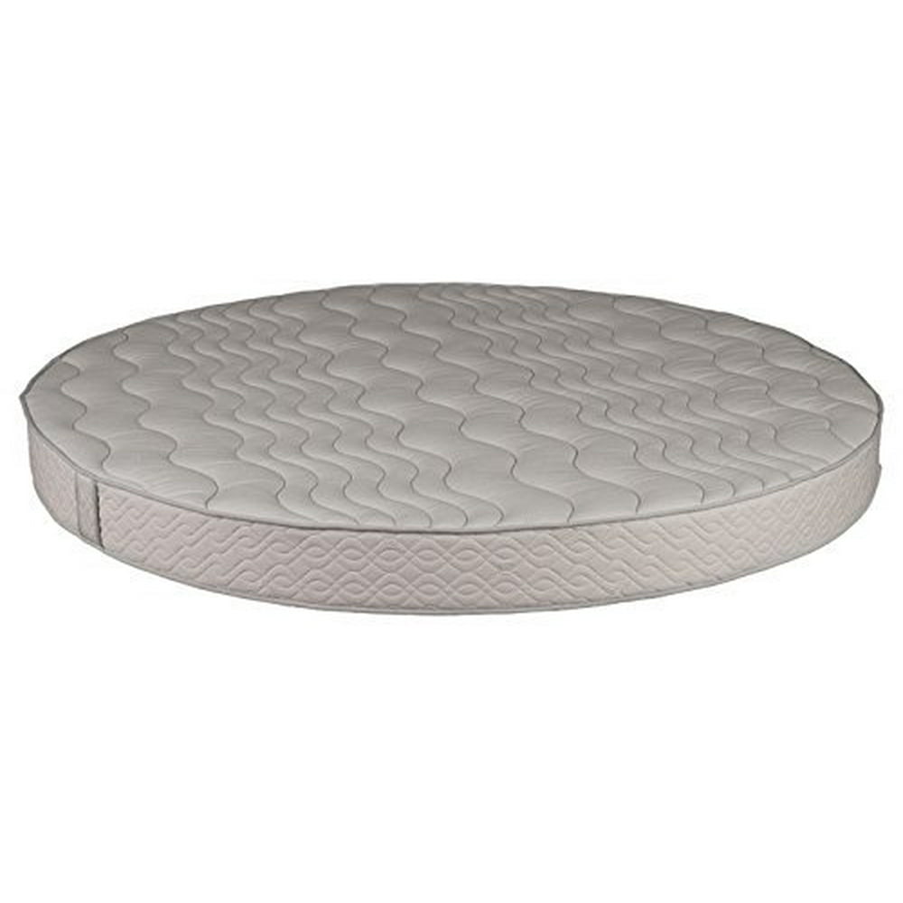 Round Foam Mattress (86" Diameter) with Quilted Cover 8" Height