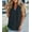 Black, variant on Idoravan Tank Tops for Women Women Casual V-Neck Summer Satin Sleeveless Blouse Basic Solid Camisole Shirts Tank Tops