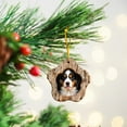thumbnail image 5 of Leodye 1PCS Christmas Tree Hole Pendant Christmas Acrylic Decoration Home Decoration Christmas Tree Pendant-3.15in, 5 of 5