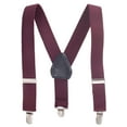 thumbnail image 2 of Hold'em Bow Tie Set, Baby Pre-Tied Bow Tie, 1' Suspender for Toddler Kids - Burgundy, 2 of 4