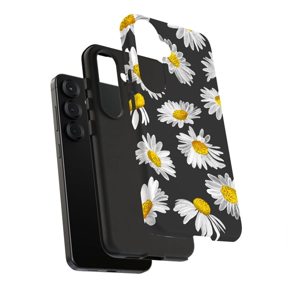 For Samsung Galaxy S25 Plus, Dual-Layer, Daisy Floral Print, USA