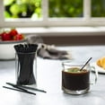 thumbnail image 6 of Comfy Package 5” Coffee Straws Stirring Sticks Drink Stirrers Cocktail, Black 1000-Pack, 6 of 8