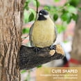 thumbnail image 4 of Casa de pájaro colgante Jaula de estilo de abeja linda para pájaro Casa de pájaro al aire libre Ador Tomshoo Amarillo, 4 of 7