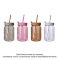 thumbnail image 1 of Vaso Prichos De Vidrio con Popote Color 460 ML 1 Pieza, 1 of 5