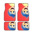 thumbnail image 1 of Qekee inside out 2 Print Car Floor Mats Set of 4, Waterproof Car Foot Mats, Front & Rear Car Floor Foot Mat Sets of 4 Pieces, Universal Fit for Cars, Trucks, SUVs, 1 of 6