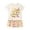 a58-Beige, variant on Baby Girl Outfit Summer Toddler Girl T-Shirt Top Shorts Set Summer Striped Crochet Flower Outfit Srt(5-6 Years,Beige)