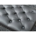 thumbnail image 3 of Decor Maxem Tufted Fabric Upholstered Bench with Nailhead Trim, 3 of 6