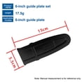 thumbnail image 1 of Lefu 4-6In Chainsaw Bar Protect Cover Scabbard Protector Chainsaw Accessories Plastic, 1 of 9