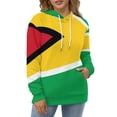 thumbnail image 3 of Guyana Flag Oversized Hoodies for Women Pullover Womens Clothes with Pocket Mens Ultimate Pullover Hoodie Sweatshirt S-6XL, 3 of 8
