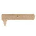 thumbnail image 1 of Calibrador Vernier deslizante portátil, herramienta de medición de doble uso hecha en latón de calidad, 1 of 5