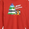 thumbnail image 3 of Toy Story - Merry Christmas Toy Story - Toddler And Youth Long Sleeve Graphic T-Shirt, 3 of 5