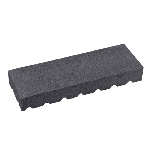 Shisuyan 1PC Carborundum Sharpening Stone Grooved Grindstone Kitchen Sharpening Accessory for Home Restaurant