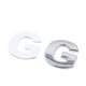 thumbnail image 1 of 4,5CM Vehículo Metal Cromado Logo Letra G Etiqueta 3D Emblema Pegatina Carrocería de Coche, 1 of 1