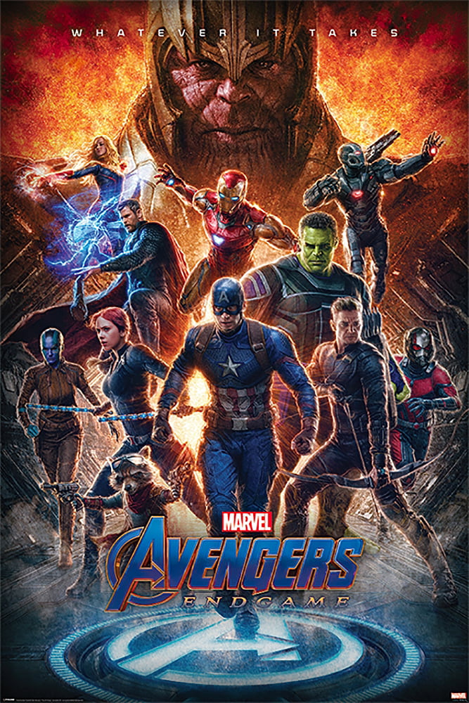 Avengers Endgame movie poster - 11 x 17 inches b Avengers poster 