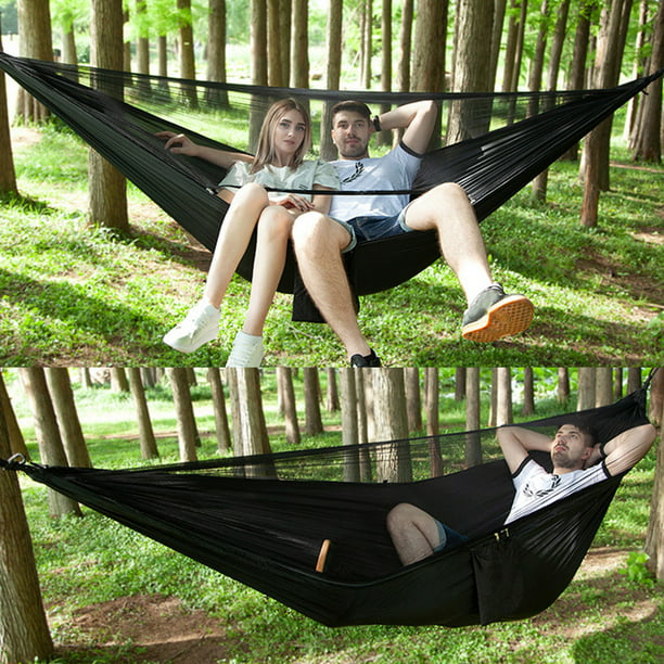 Cdar Camping Jungle Outdoor Swing, Patio Outdoor Canopy Cover Hanging Swing Hammock With Mosquito Net