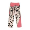 thumbnail image 3 of Haiem Pink Cheetah Art Men's Pajama Pants Ultra Lightweight Pjs Bottoms Sleepwear Bottom Pants With Pocket Drawstring-XX-Large, 3 of 7