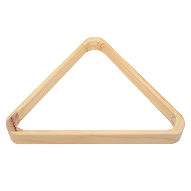 Billiards Ball Frame,Wooden Professional Billiards Triangular Snooker Ball Frame Billiards Ball Rack Exceptional Craftsmanship