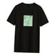 thumbnail image 3 of Camiseta de manga corta para mujer, camiseta básica negra cómoda y transpirable de gran tamaño SG, 3 of 8
