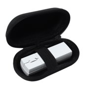 Dpisuuk Wireless Mouse Bluetooth Mini Ultra Slim Silent Tri-Mode 2.4GHz & Dual Bluetooth Travel Mice with Case Rechargeable Portable Small Mouse for Laptop PC Desktop MacBook Tablet Kids Gift, White
