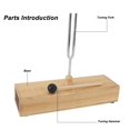 thumbnail image 3 of Diapasón De Curación De Sonido, Diapasón De 256 Hz, Caja De Resonancia De Madera De Frecuencia Ideal, Multifuncional Para Meditación Pacífica, 3 of 7