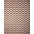 thumbnail image 2 of Nourison Portico Indoor/Outdoor Modern Chevron Flame Stitch 8' x 10'6" Area Rug, (8' x 11'), 2 of 6