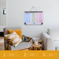 thumbnail image 4 of FONDOTIN 1Pack Large Print Calendar Paper Calendar Multi Simple Home School Use, 4 of 5