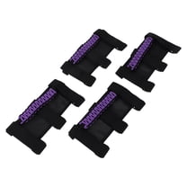 Roll Bar Grab Handles for Jeep Wrangle 1955-2023 Grip Handle Holder Nylon Purple 4 Pcs