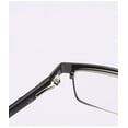 thumbnail image 4 of 3 Packs Classic Style Rectangular Metal Frame Reading Glasses Spring Hinge Readers for Men Women +1.00, 4 of 6