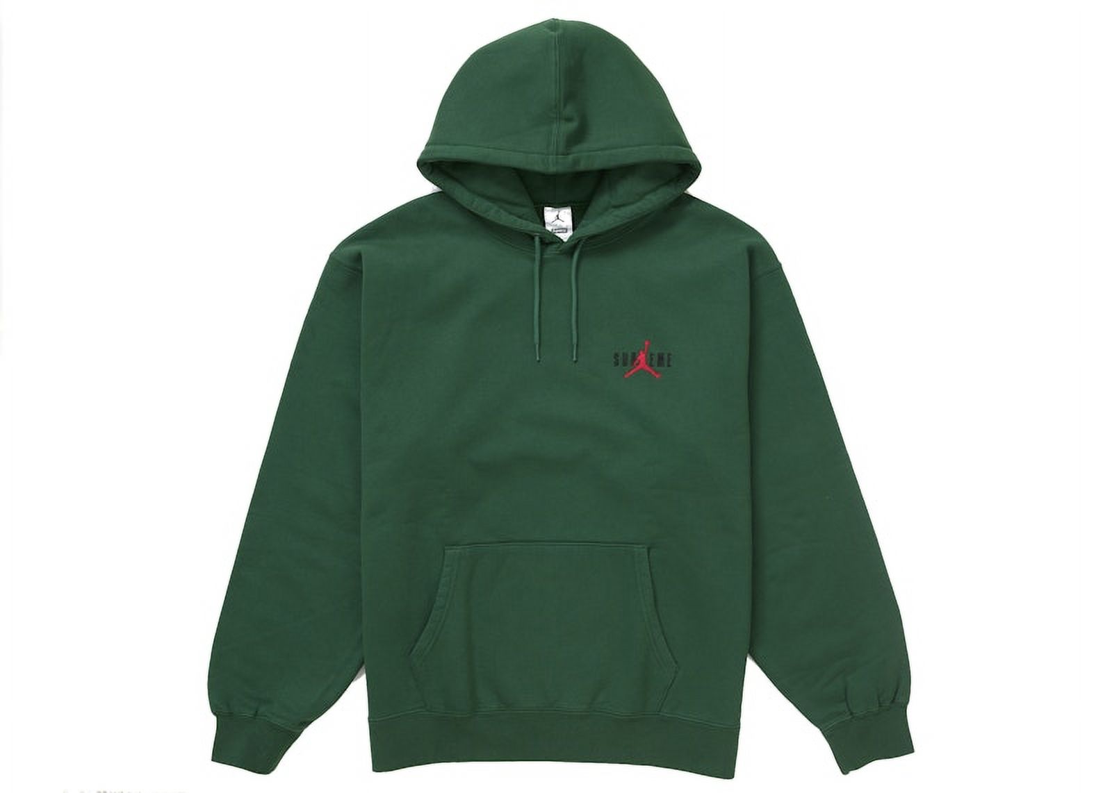 Supreme Men's Jordan Hooded Sweatshirt (FW24) Green, from StockX
