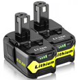 thumbnail image 1 of Batería Ultraxxis de repuesto para Ryobi, 2 paquetes de 18 V y 8.0 Ah, 1 of 7
