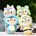 thumbnail image 1 of 4Pcs/Set Toy Innovative Lovely Soft Penguin Frog Animal Plush Doll for Gift, 1 of 9