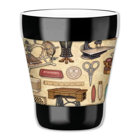 

Mugzie 12-Ounce Low Ball Tumbler Drink Cup with Removable Insulated Wetsuit Cover - Sewing Supplies