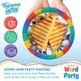 thumbnail image 3 of Word Party Plates 9in - Word Party Birthday Supplies 8 Count, 3 of 6