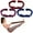 style1, variant on BESTSKY 3Pcs Yoga Strap,Section Practice Resistance Bands,Yoga Straps for Stretching Home Gym Physical Therapy,Style1
