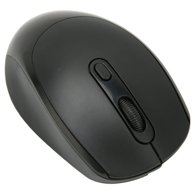 Computer Mice, Office Mouse 10m Distance Adjustable DPI Ergonomic Design for Home for Travel for Office Black,White