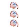 thumbnail image 4 of VONKY Japanese Drawstring Bag Coin Purse Food Pouch Durable and Portable Blue Pink 14x12x16cm 3Set, 4 of 6