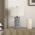 thumbnail image 2 of Evelyn&Zoe Traditional Concrete Table Lamp, 2 of 9