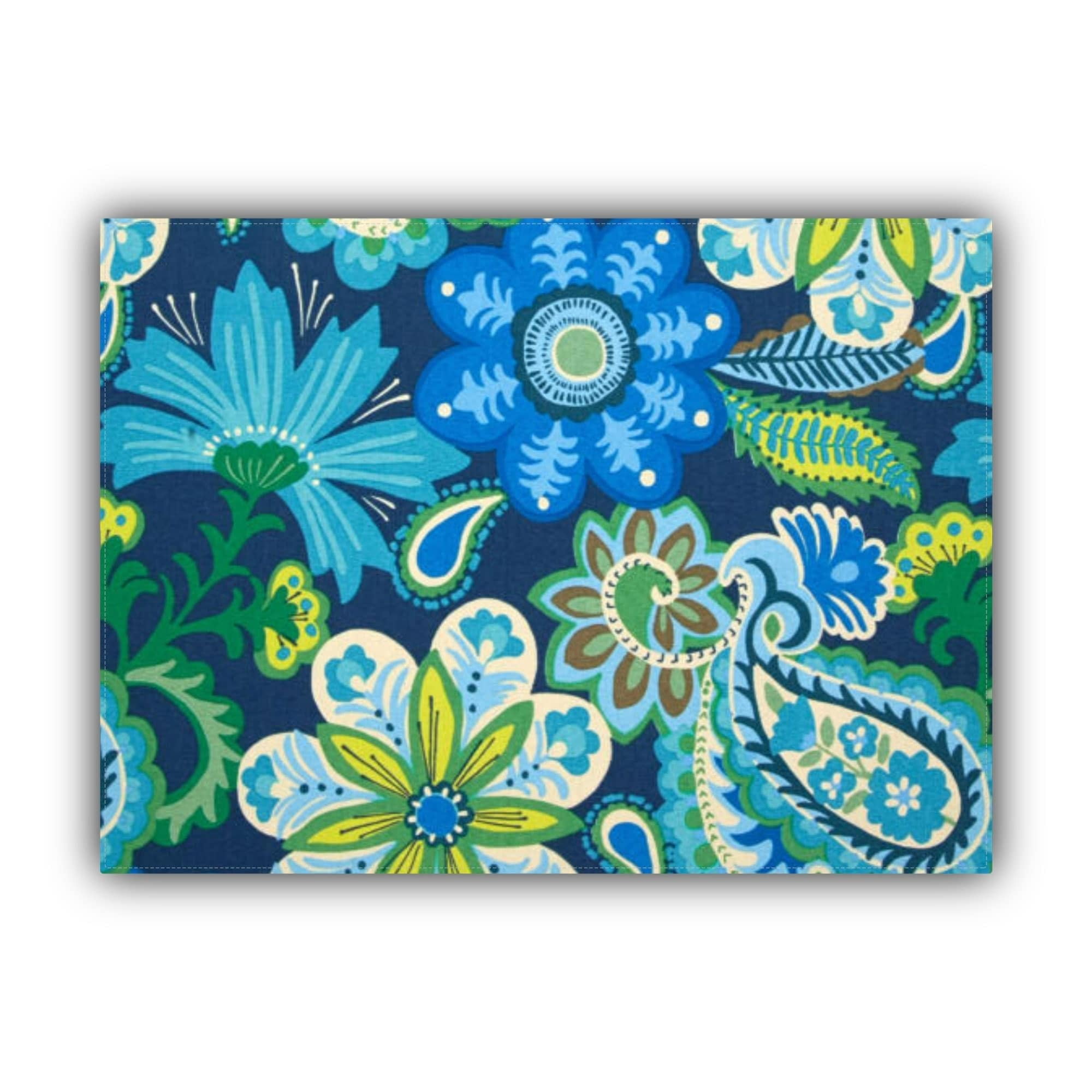 Joita, llc Joita WILD FLOWER Indoor/Outdoor Placemat Finished Edge