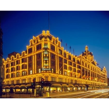 Harrods London England Canvas Art - Paul Thompson DanitaDelimont (32 x 26)