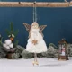 thumbnail image 2 of 2 Pcs Lovely Push Hanging Angel Christmas Tree Hanging Ornaments, Tree Hanging Pendant Decorative Plush Angel Pendants for Holiday Party Home (White), 2 of 5