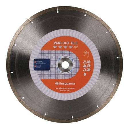 UPC: 0805544685689 | Husqvarna 10 in. Dia. Vari-Tile Diamond Saw Blade 1 pk
