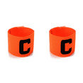 thumbnail image 4 of Fútbol Brazalete Nylon Envoltura Competición Fútbol Regalo Naranja, 4 of 4