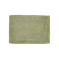 thumbnail image 2 of Better Trends 17" x 24" Premium Bathroom Rugs 100% Cotton Soft Reversible Tufted Bath Mat Water Absorbent Bath Rug Ideal for Bathroom Shower and Tub Use (Sage) Edge Collection, 2 of 4