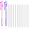thumbnail image 1 of 12 Pack Retractable Mechanical Eraser Pens, 2 Pen Erasers with 10 Replacement Eraser Refills for School Home Office A, 1 of 6