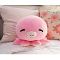 thumbnail image 4 of MochiOshis 12-Inch Character Plush Toy Animal Pink Octopus | Izumi Inkyoshi, 4 of 6
