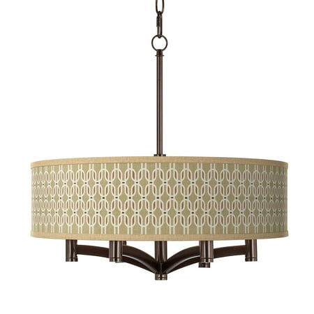 

Rustic Mod Ava 6-Light Bronze Pendant Chandelier