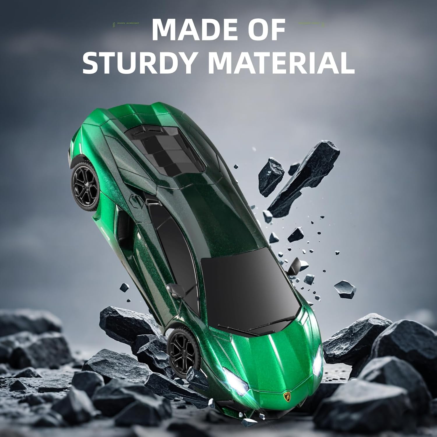 Miebely Lamborghini RC Car - 1:24 Scale Lambo Toy Car 3.7V 500mAh, LP700 Fast Remote Control Car for Boys 8-12, Rc Race Car Model Birthday Gifts for Kids Adults Boys Girls Age 6-12 Year Old